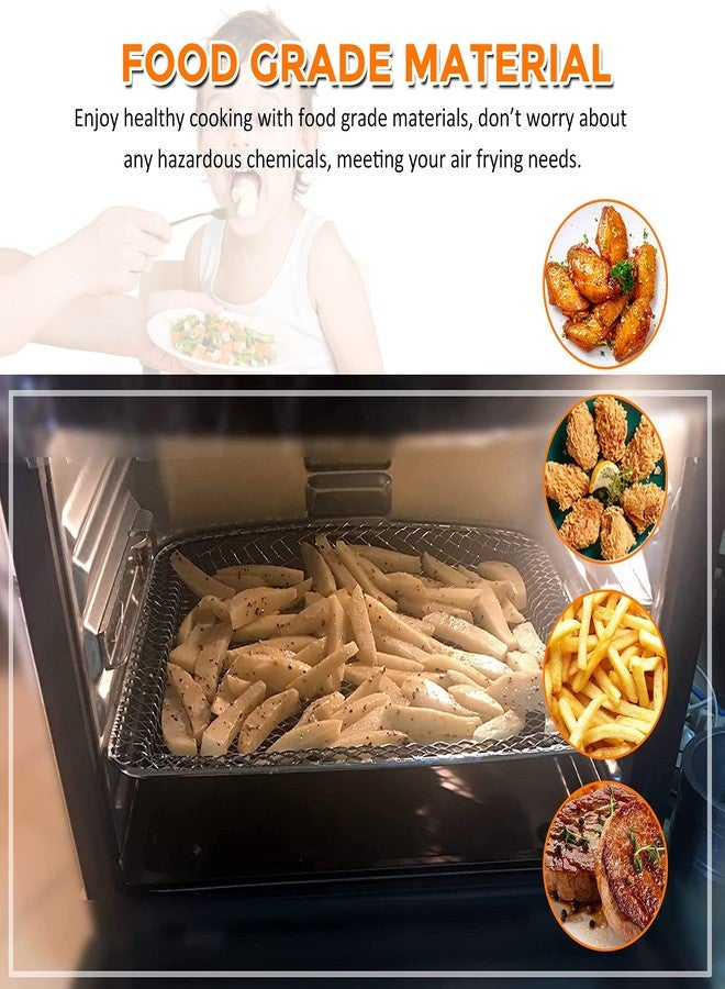 HQT Air Fryer Drip Pan for PowerXL Air Fryers, 2PCS Premium Air Fryer Drip Tray Replacement Parts for PowerXL Vortex 6QT 10QT Air Fryer Pro Plus, Nonstick, Dishwasher Safe - Image 3